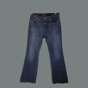 JAMES Jeans Boot Cut‎ Jeans Bootleg Dark Wash HECTOR 30 Dry Aged